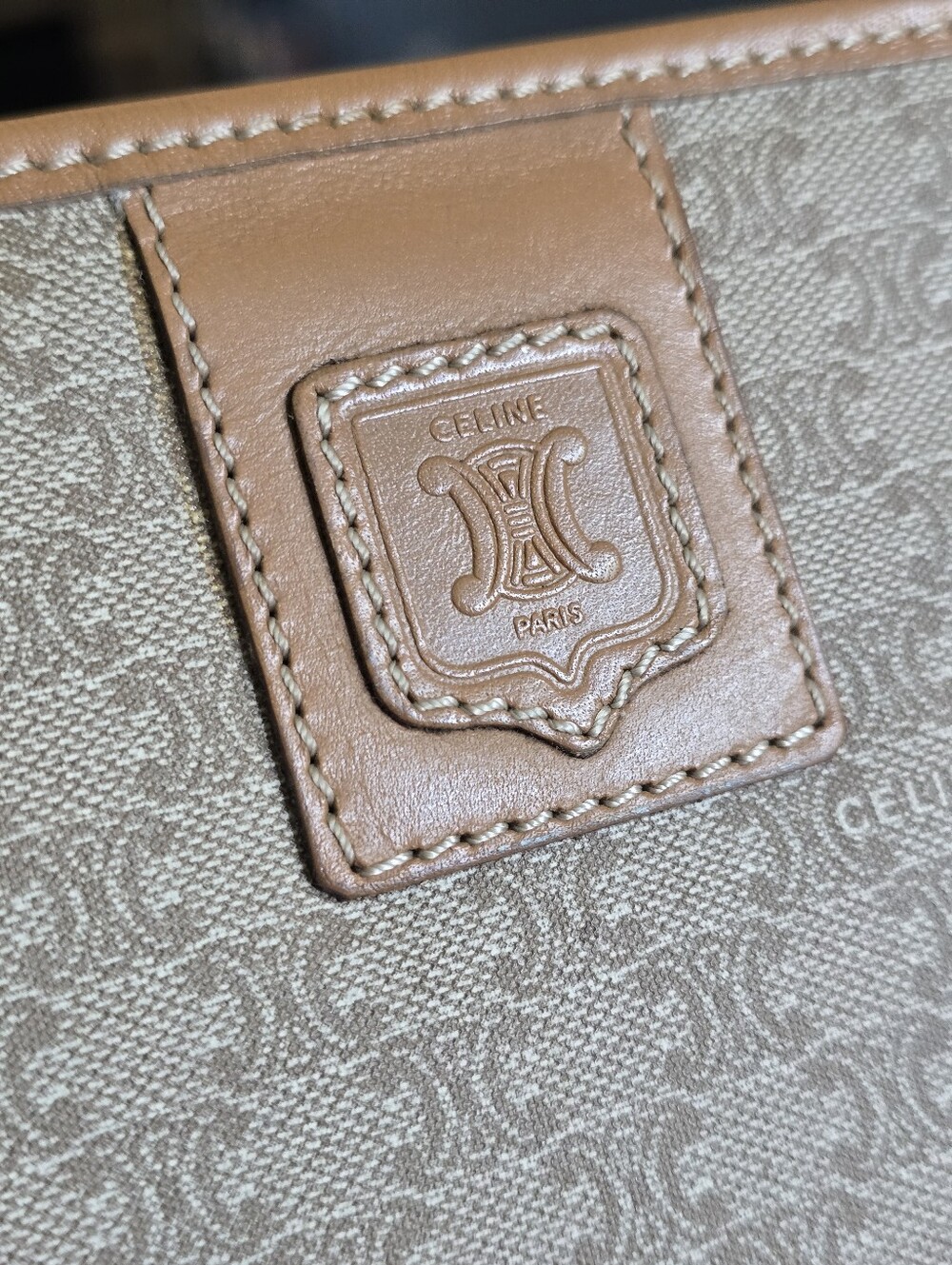 Authentic Celine Vintage Pouch Bag - Picture 3 of 12